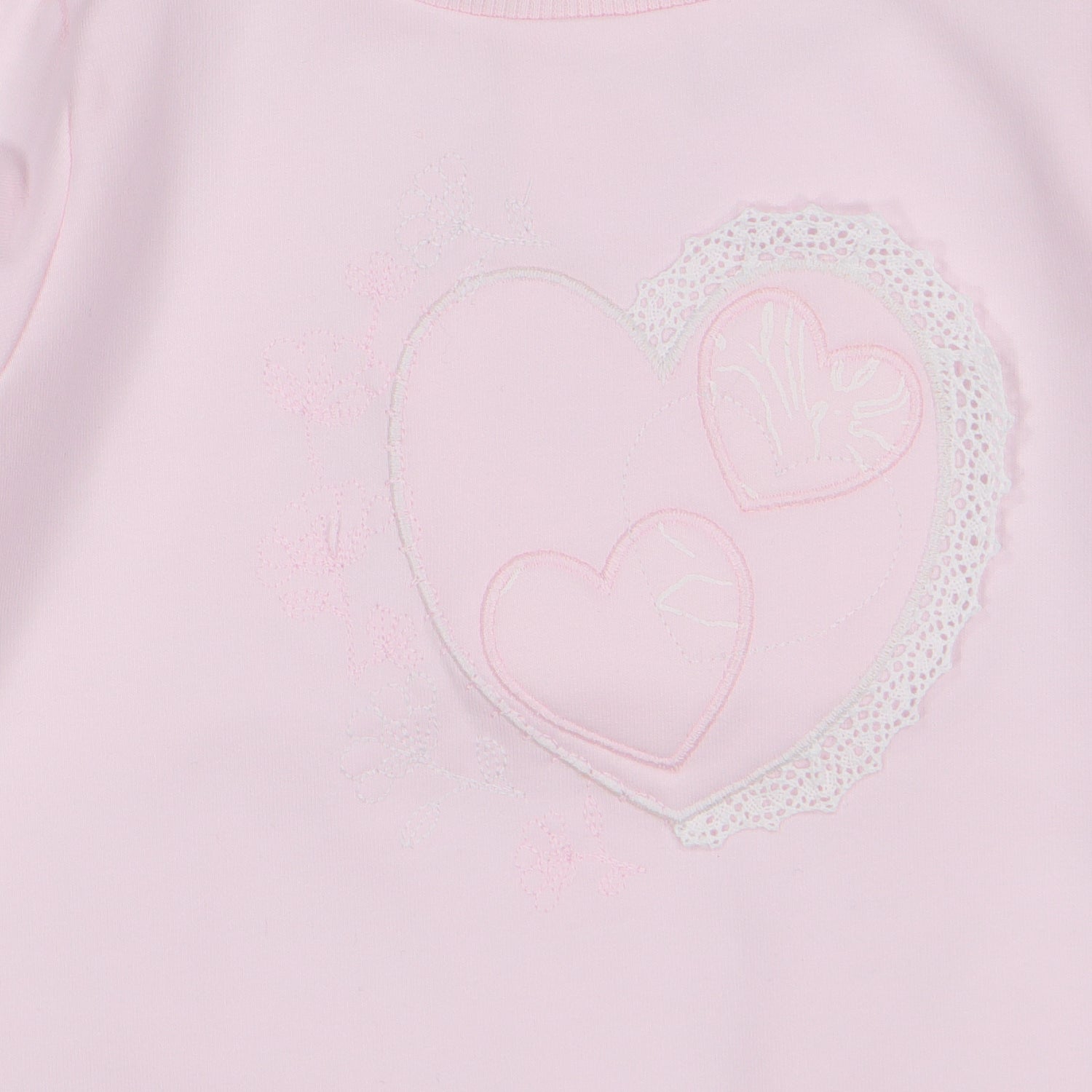 Pink Heart Jumper Dress