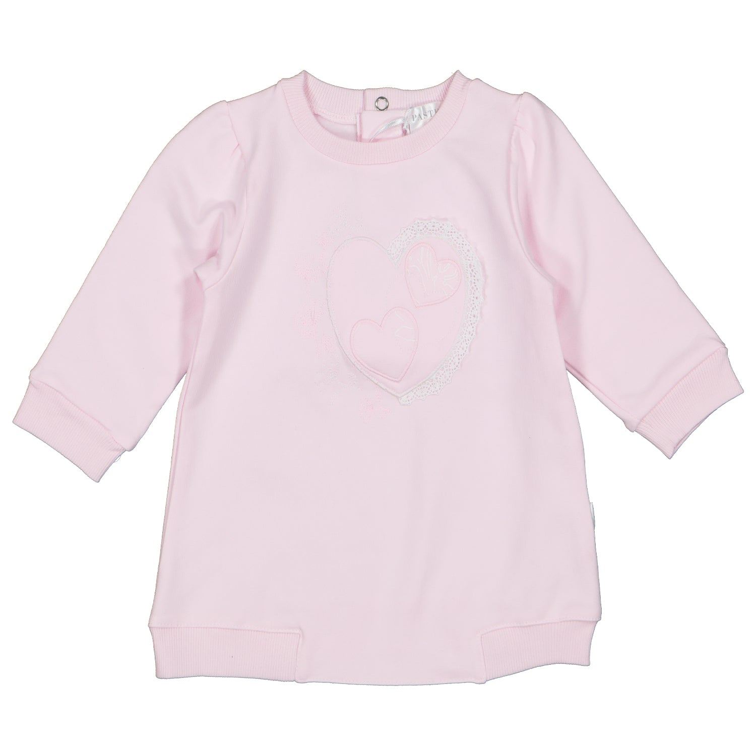 Pink Heart Jumper Dress