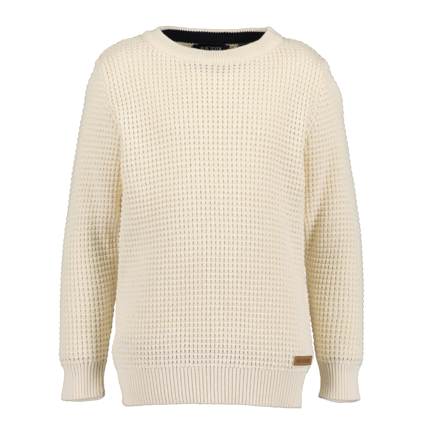 Cream Patterned Pullover