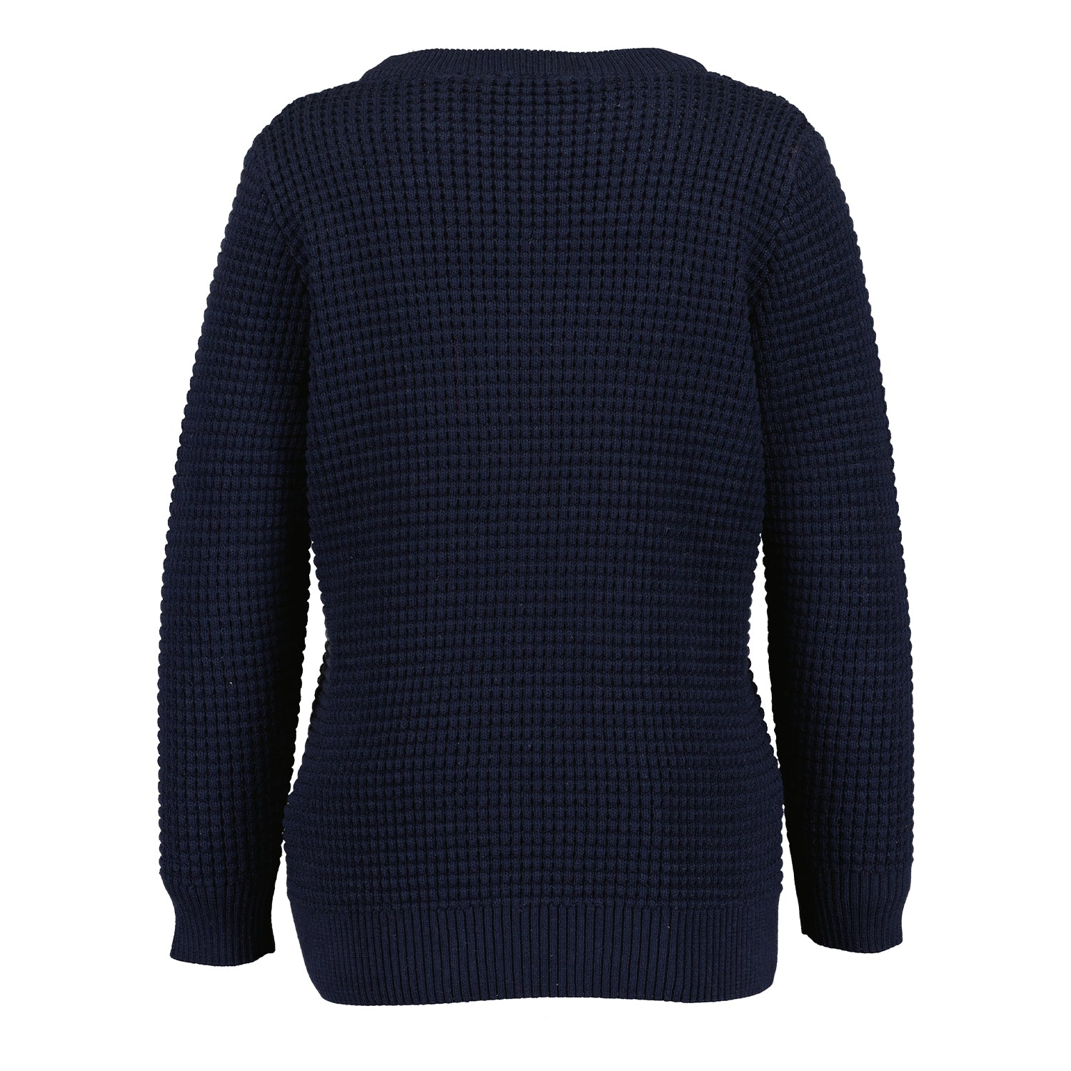 Navy Patterned Pullover
