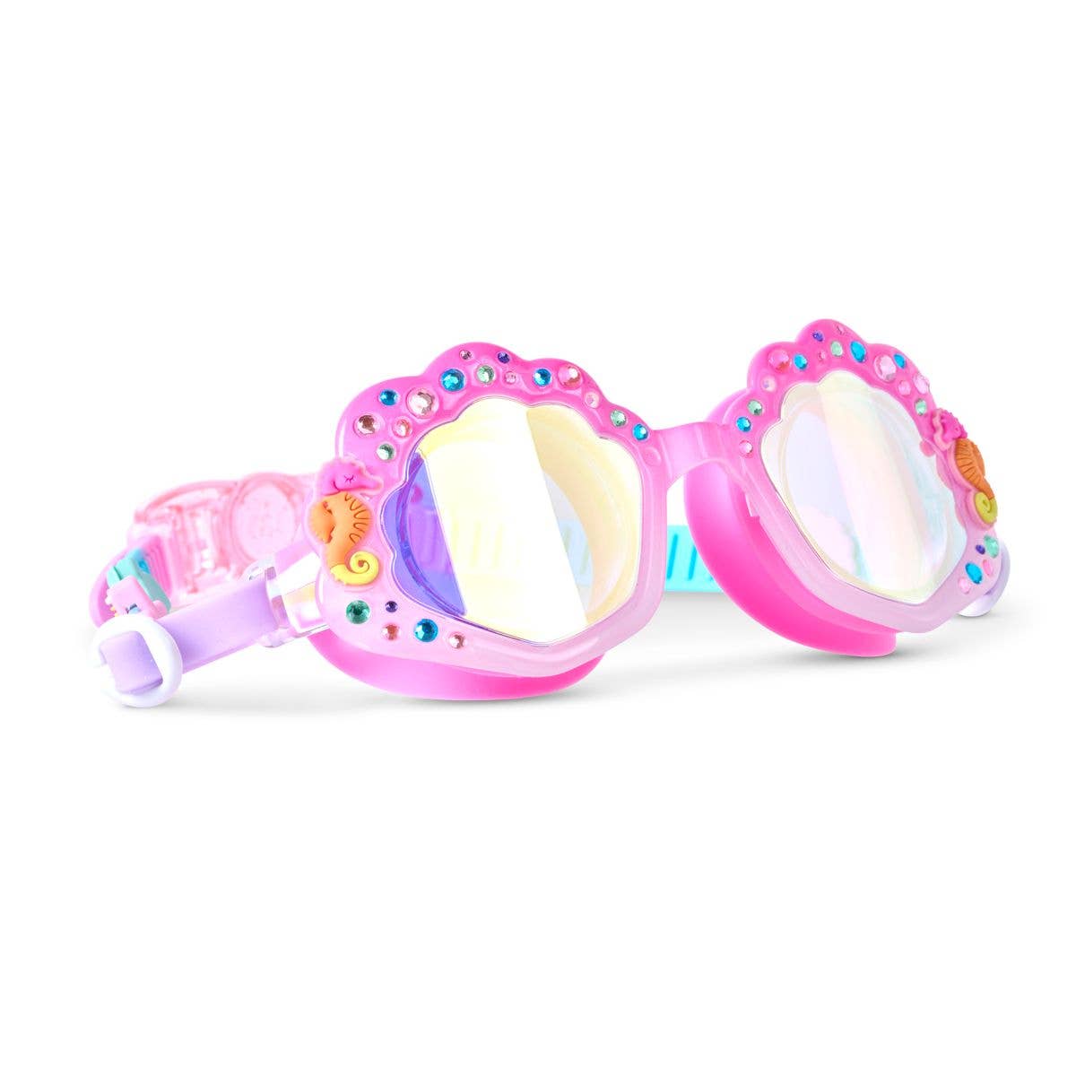 Enchanted Shoreline Seashell Kids Swim Goggles