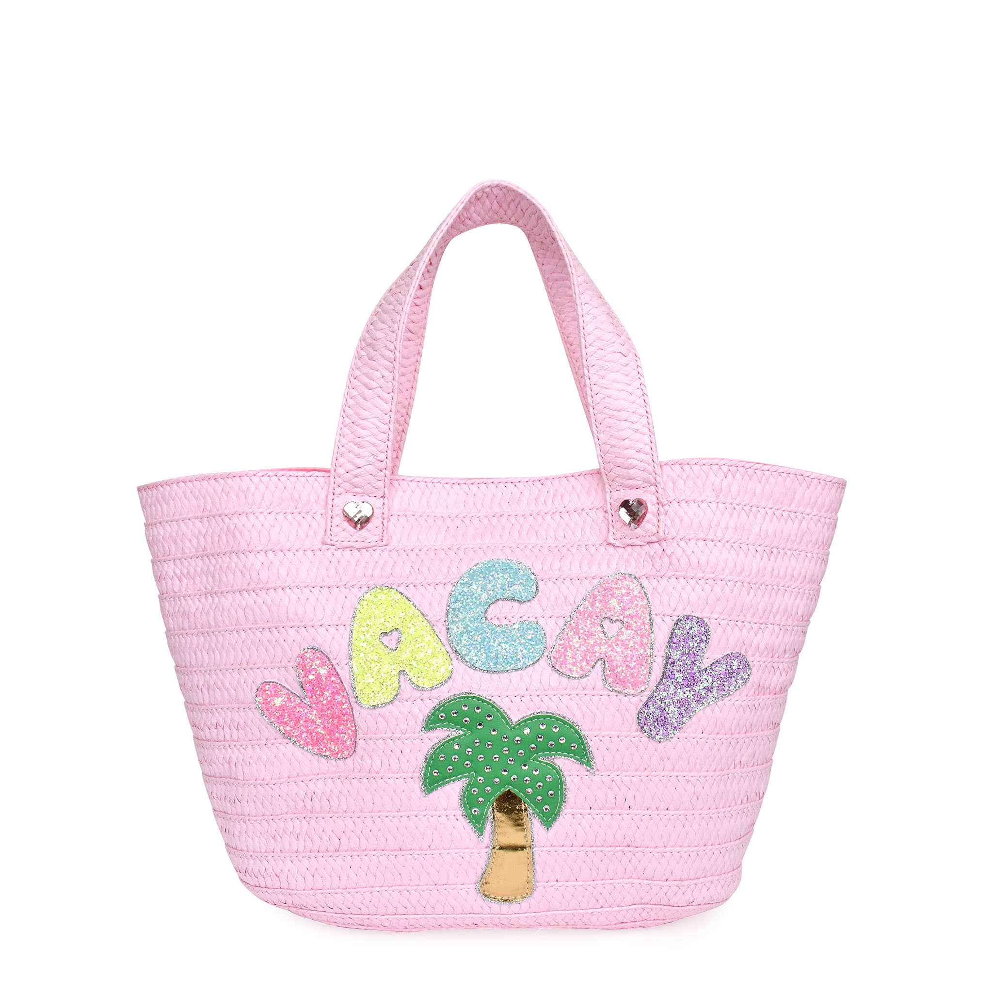 'Vacay' Straw Tote Bag