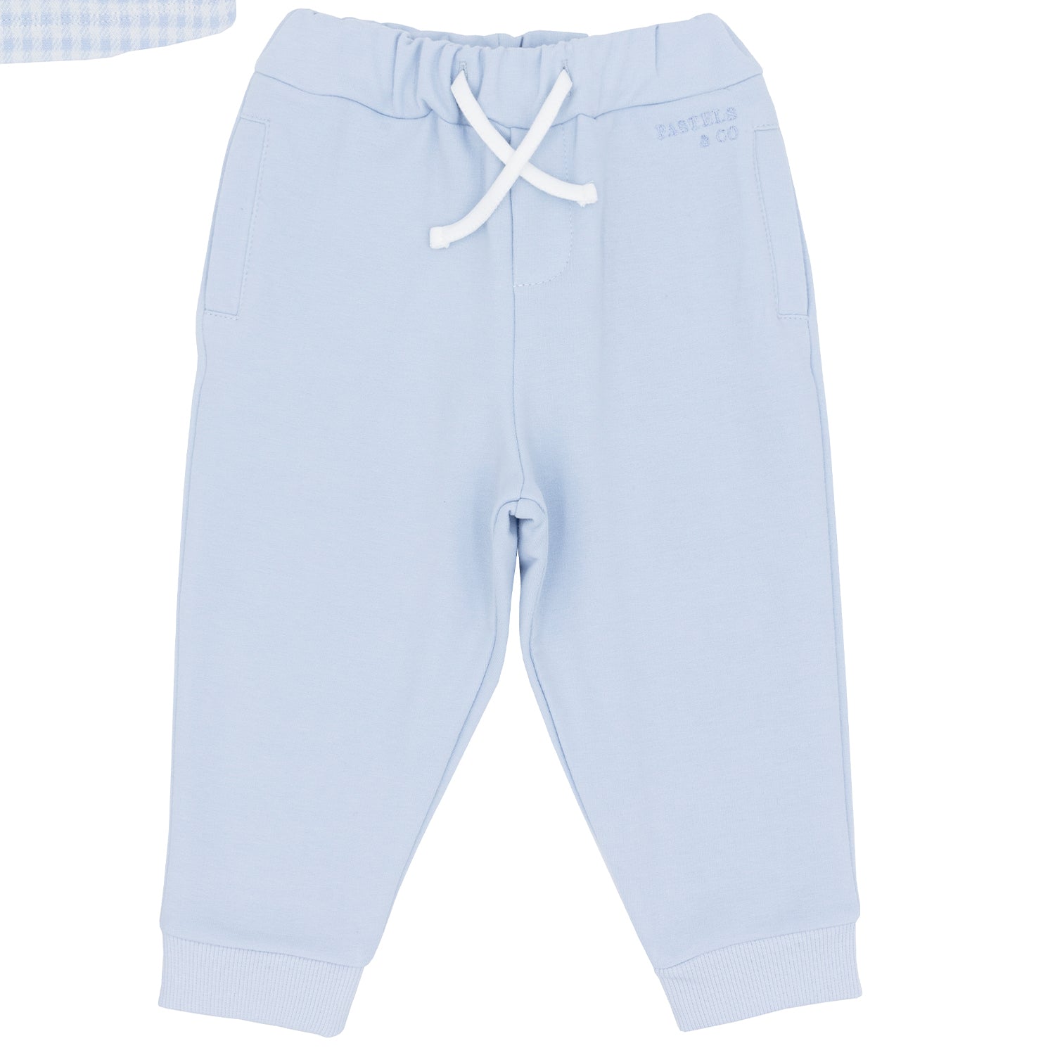 Pale Blue Check Outfit