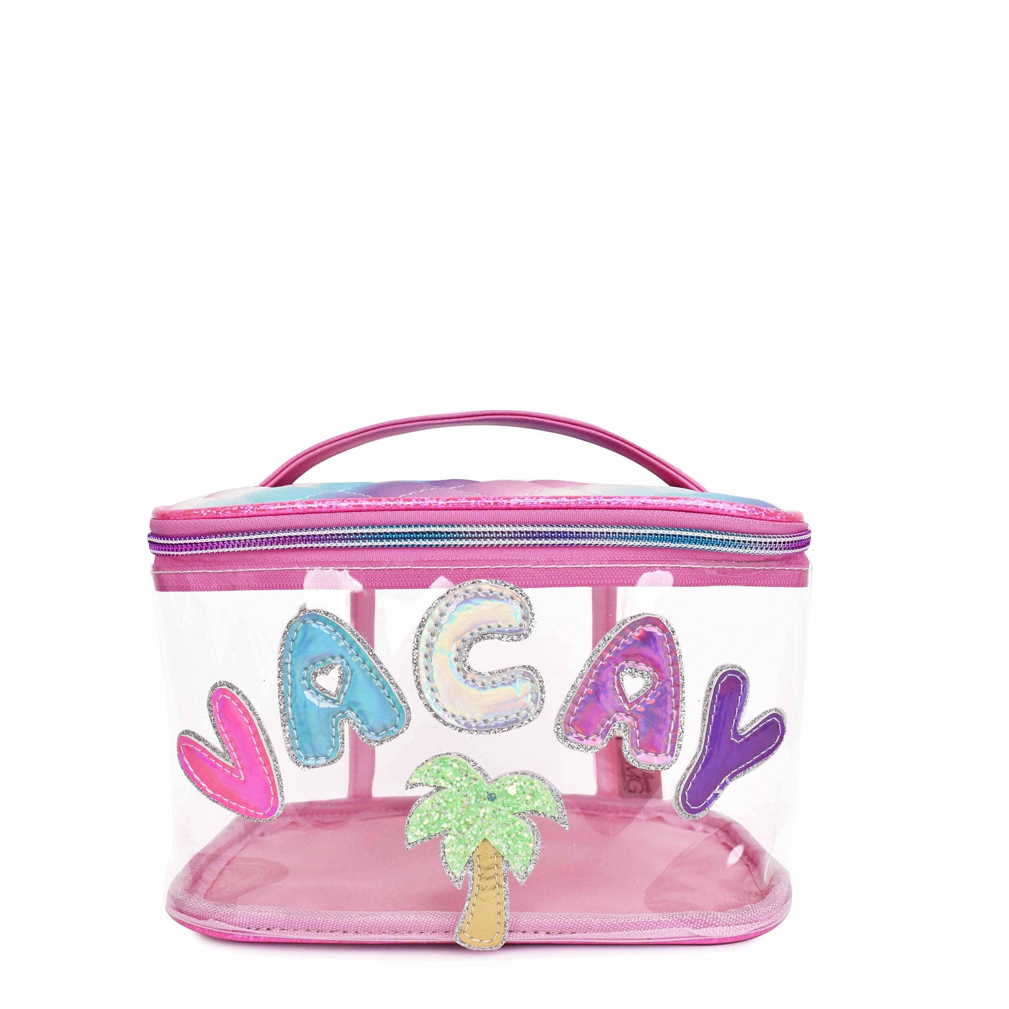 'Vacay' Clear Glam Bag