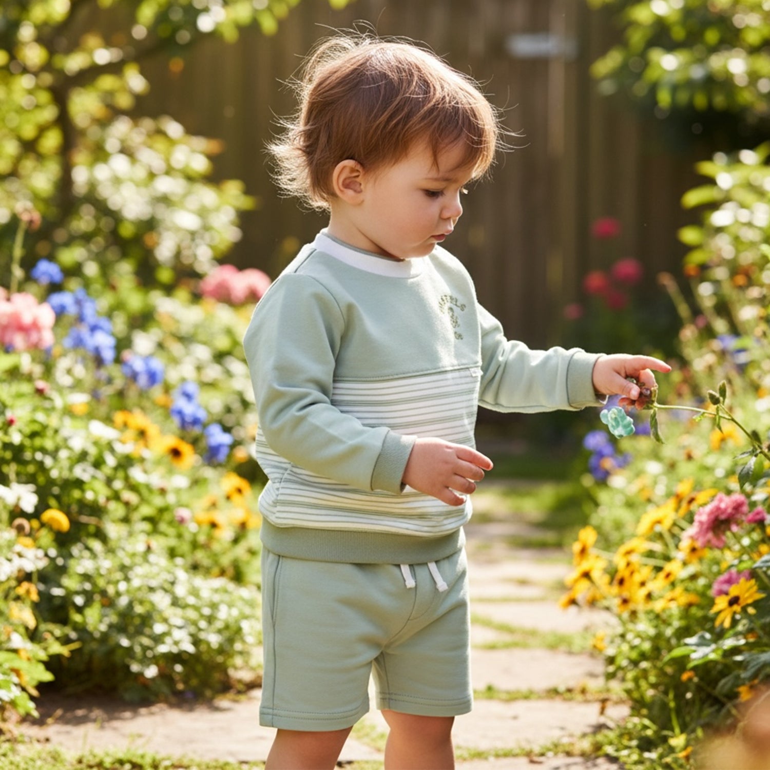 Sage Jumper Short Set