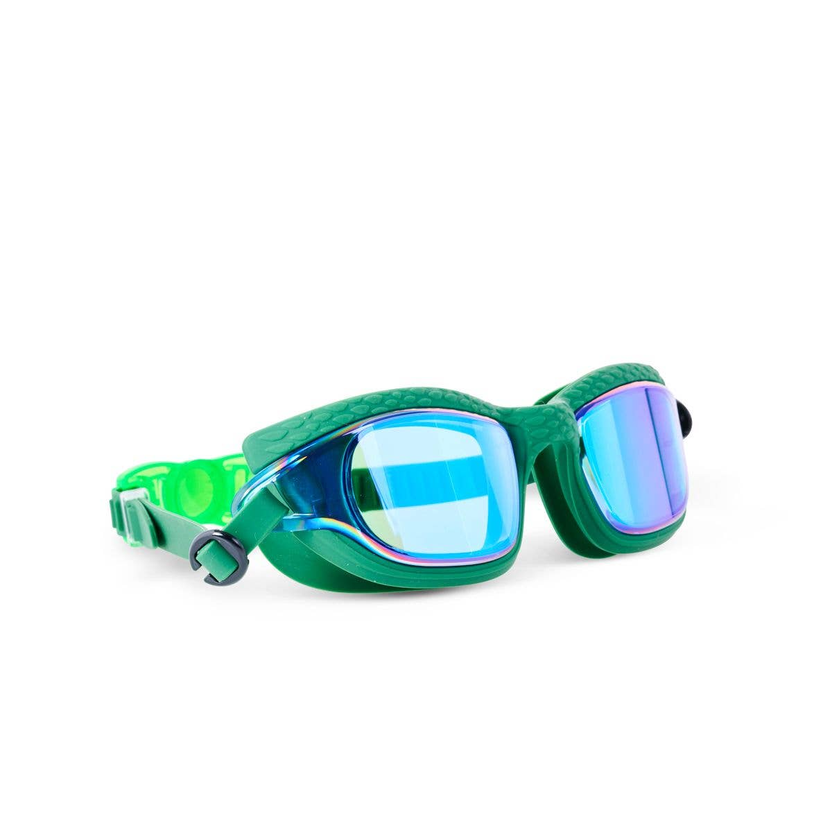 Green Streamline Flexible Frame Kids' Swim Goggles