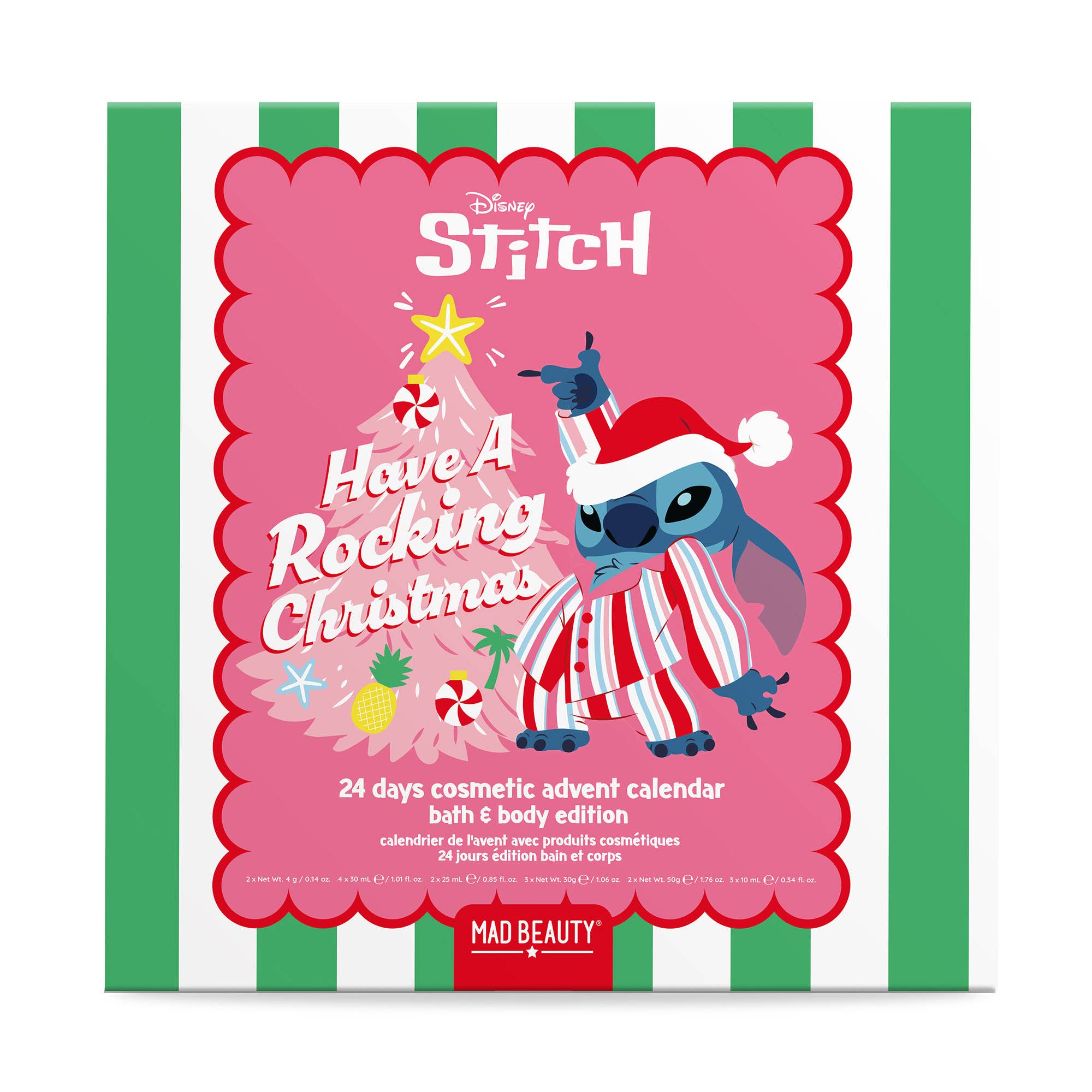 Advent Calendar Stitch Christmas 24 Day Bath & Body