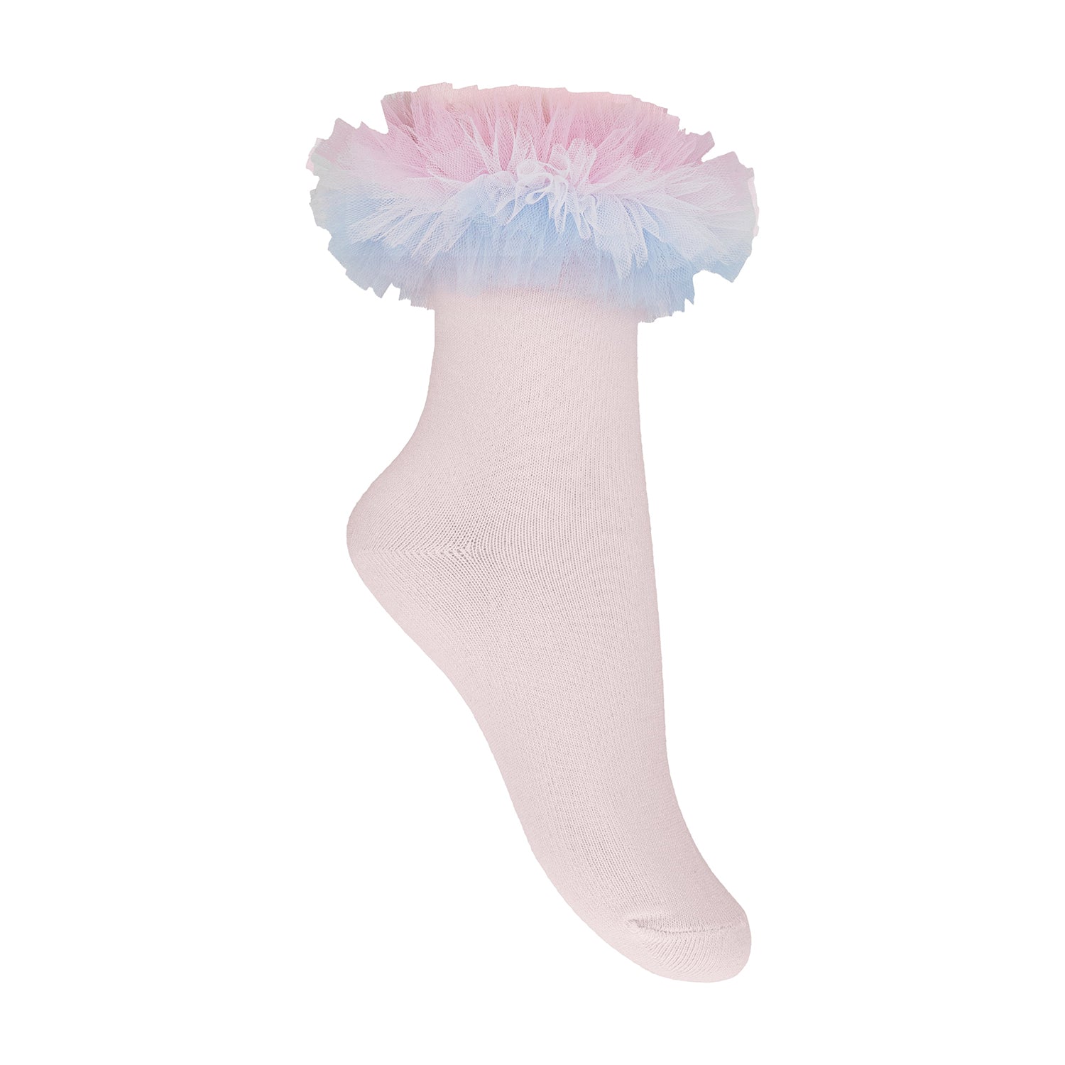 Tulle Trim Socks