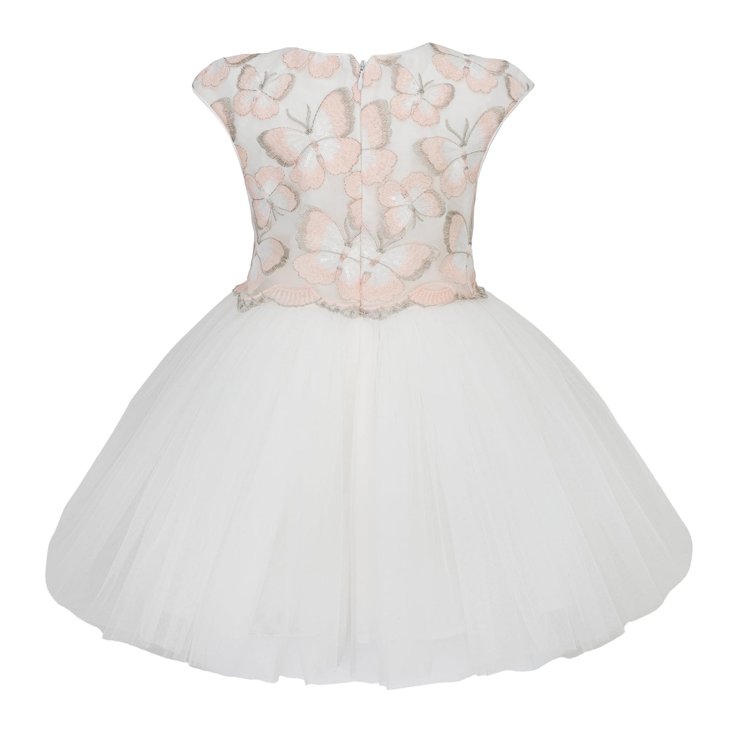 Butterfly Bodice Tulle Dress