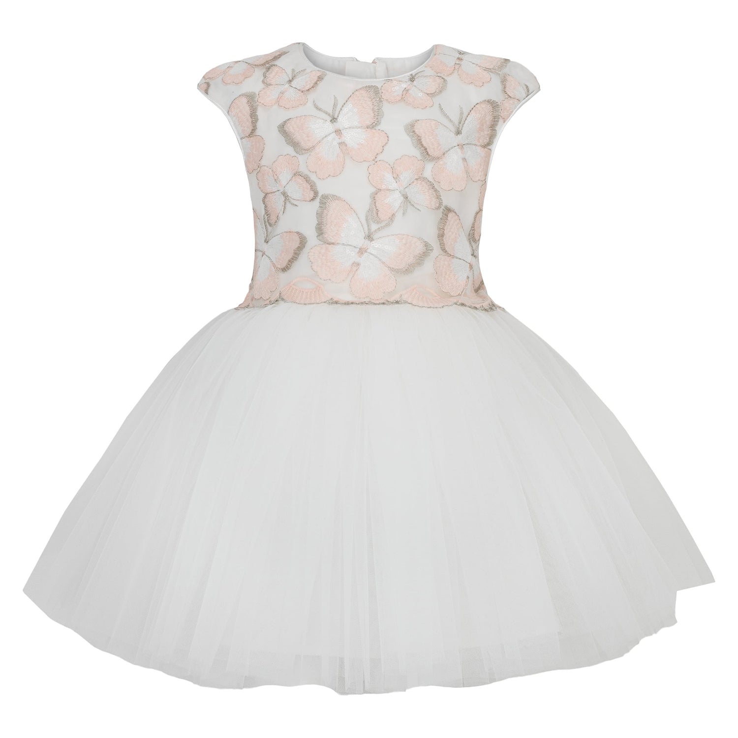 Butterfly Bodice Tulle Dress