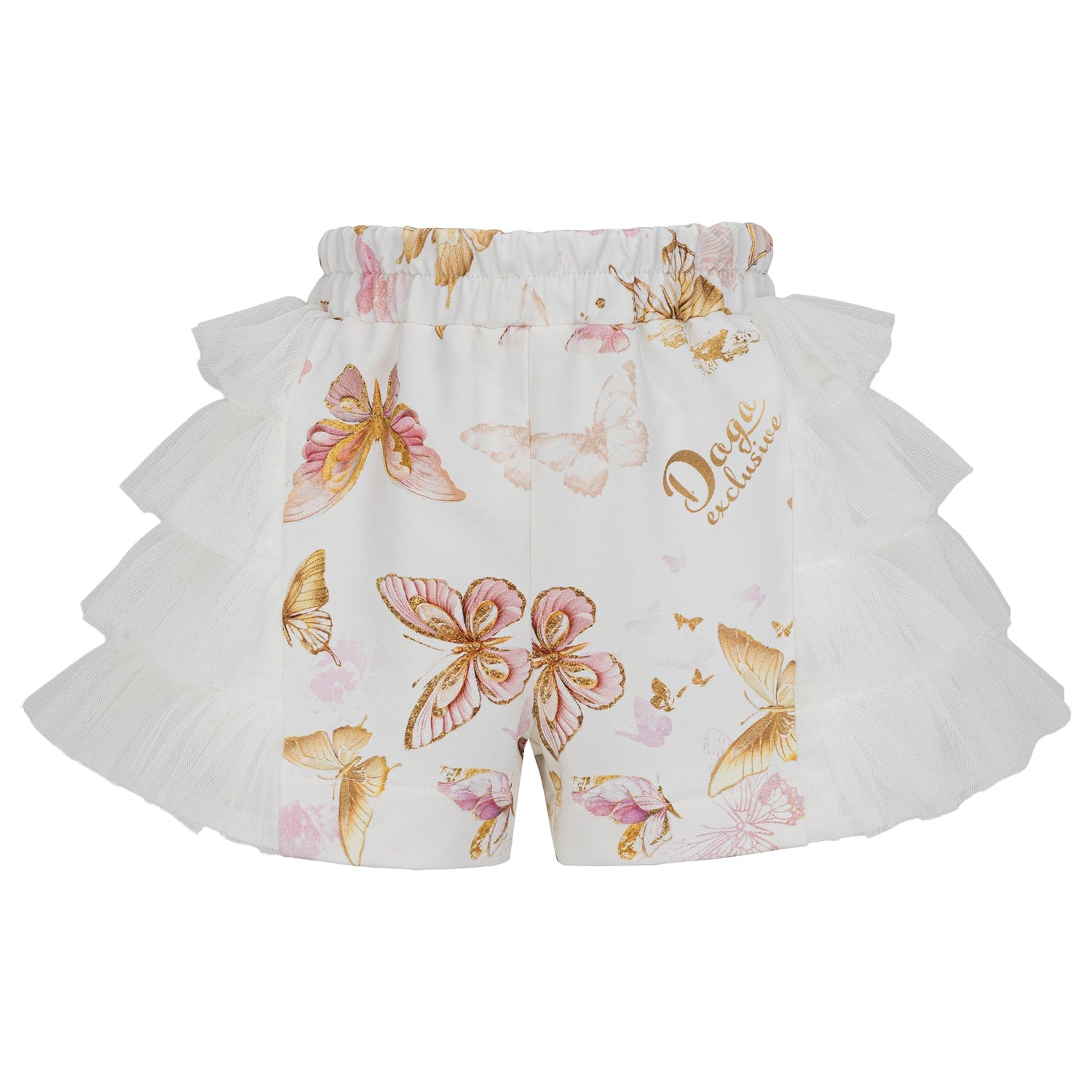 Butterfly Frill Trim Short Set