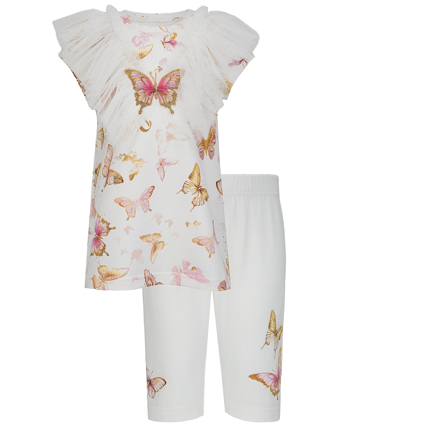 Butterfly Print Legging Set