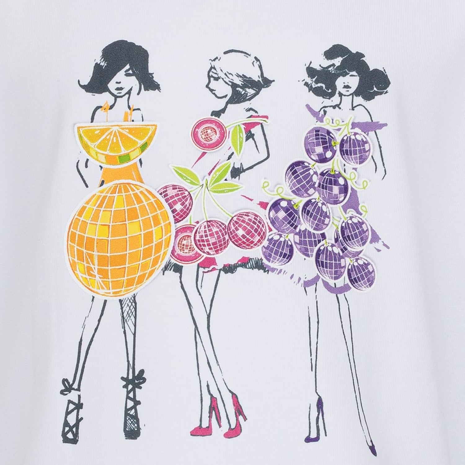 Tutti Frutti Print Skirt Set