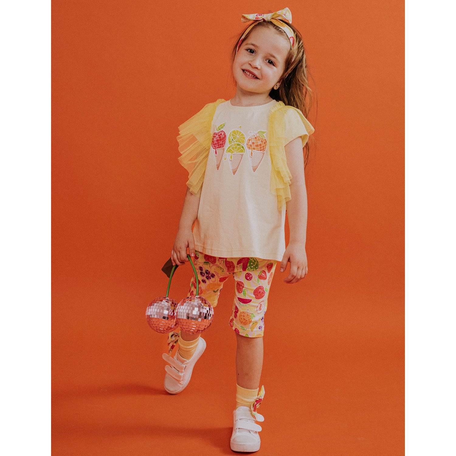 Tutti Frutti Print Legging Set