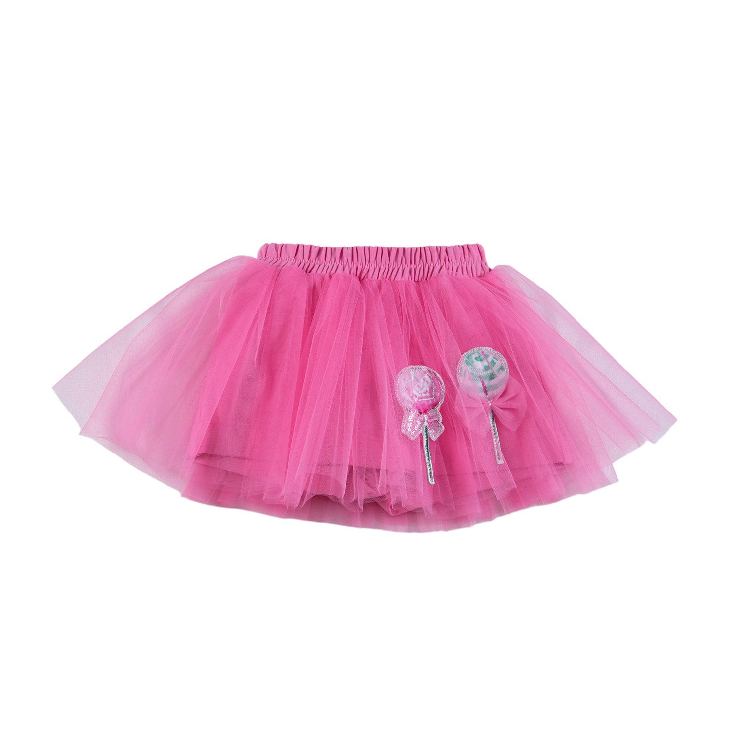 Pink Lollipop Top and Skirt Set