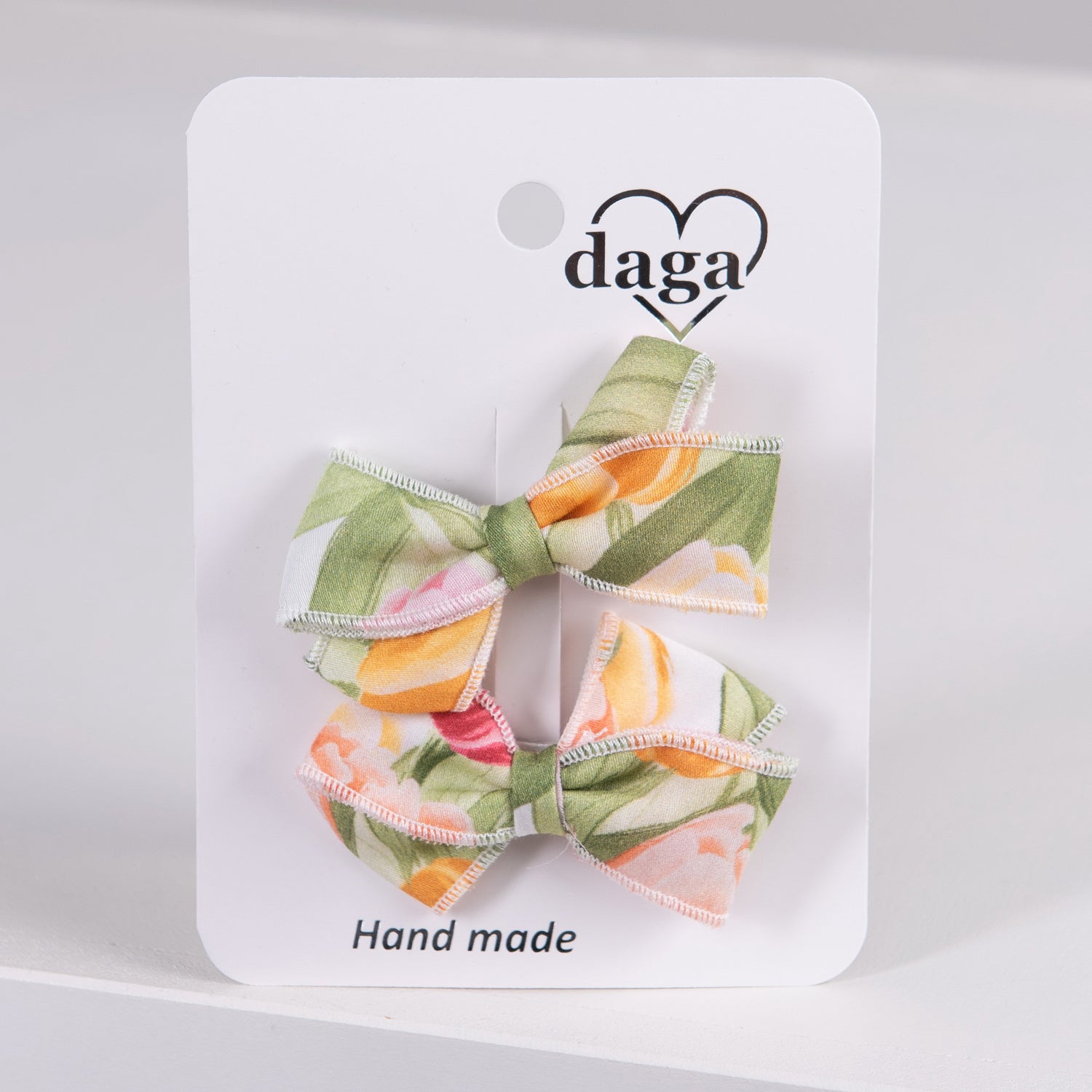 Tulip Double Bow Clips