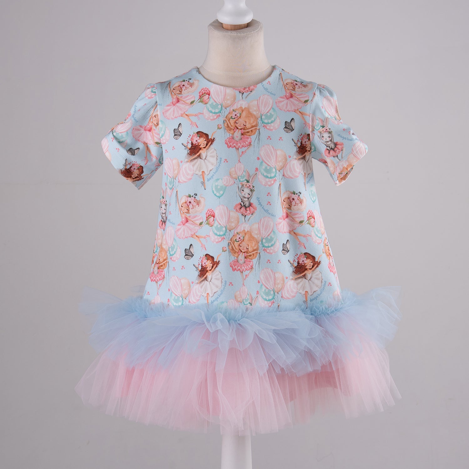 Pink & Blue Fairy Tulle Dress