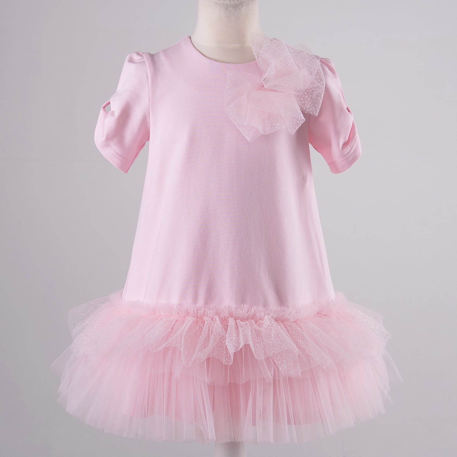 Pink Sparkle Tulle Dress