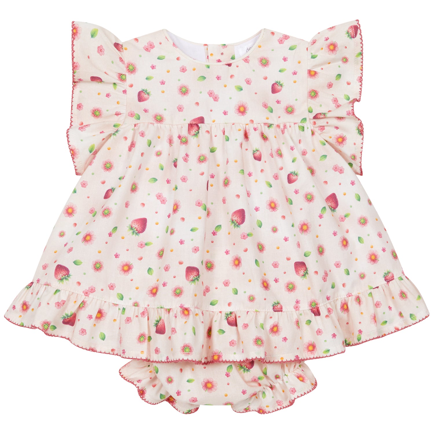 Strawberry Dress & Bloomers