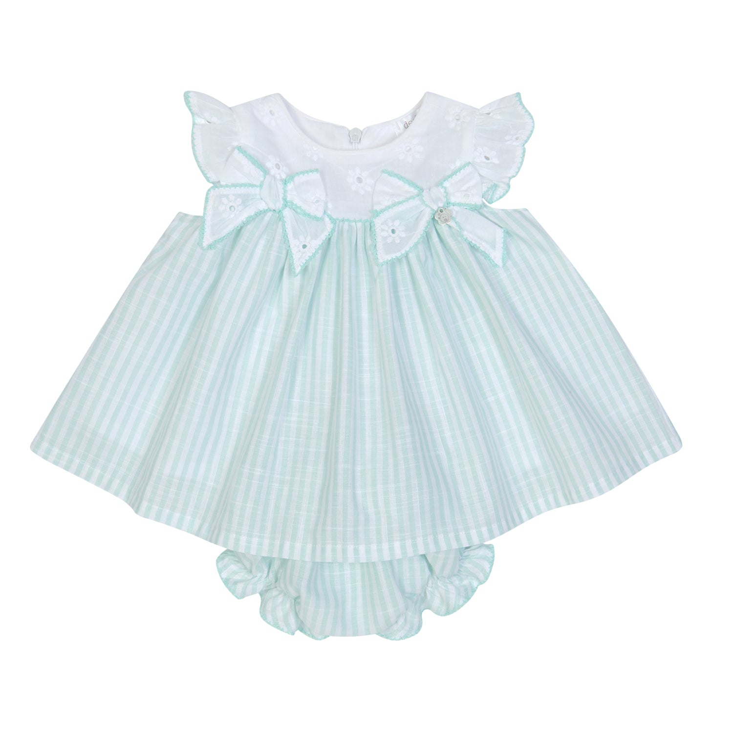 Mint Green Dress & Bloomers
