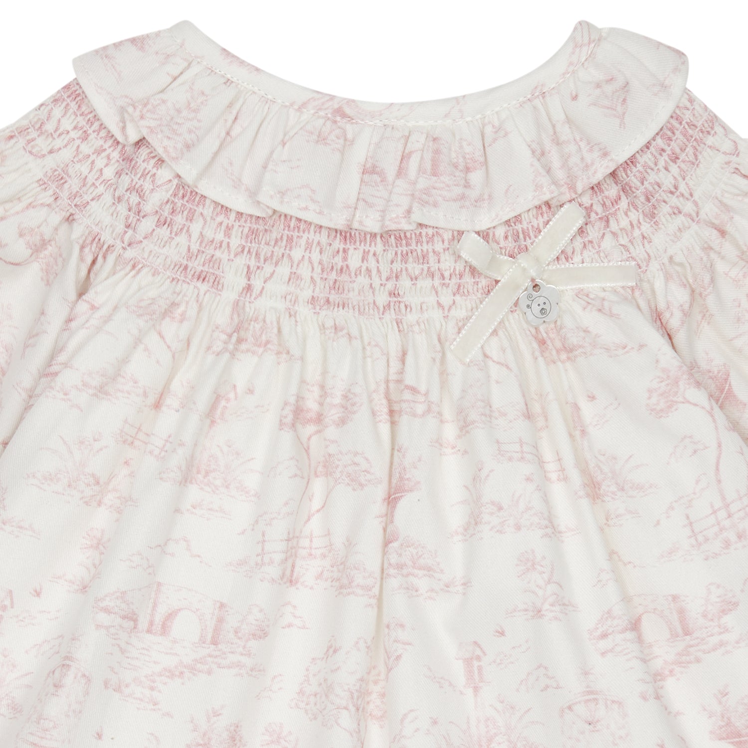 Toile De Jouy Print Dress