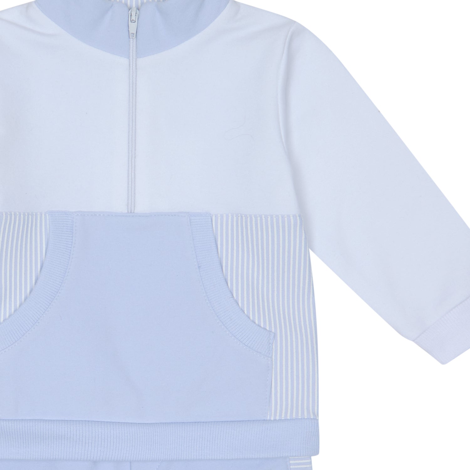 Pale Blue Zip Tracksuit