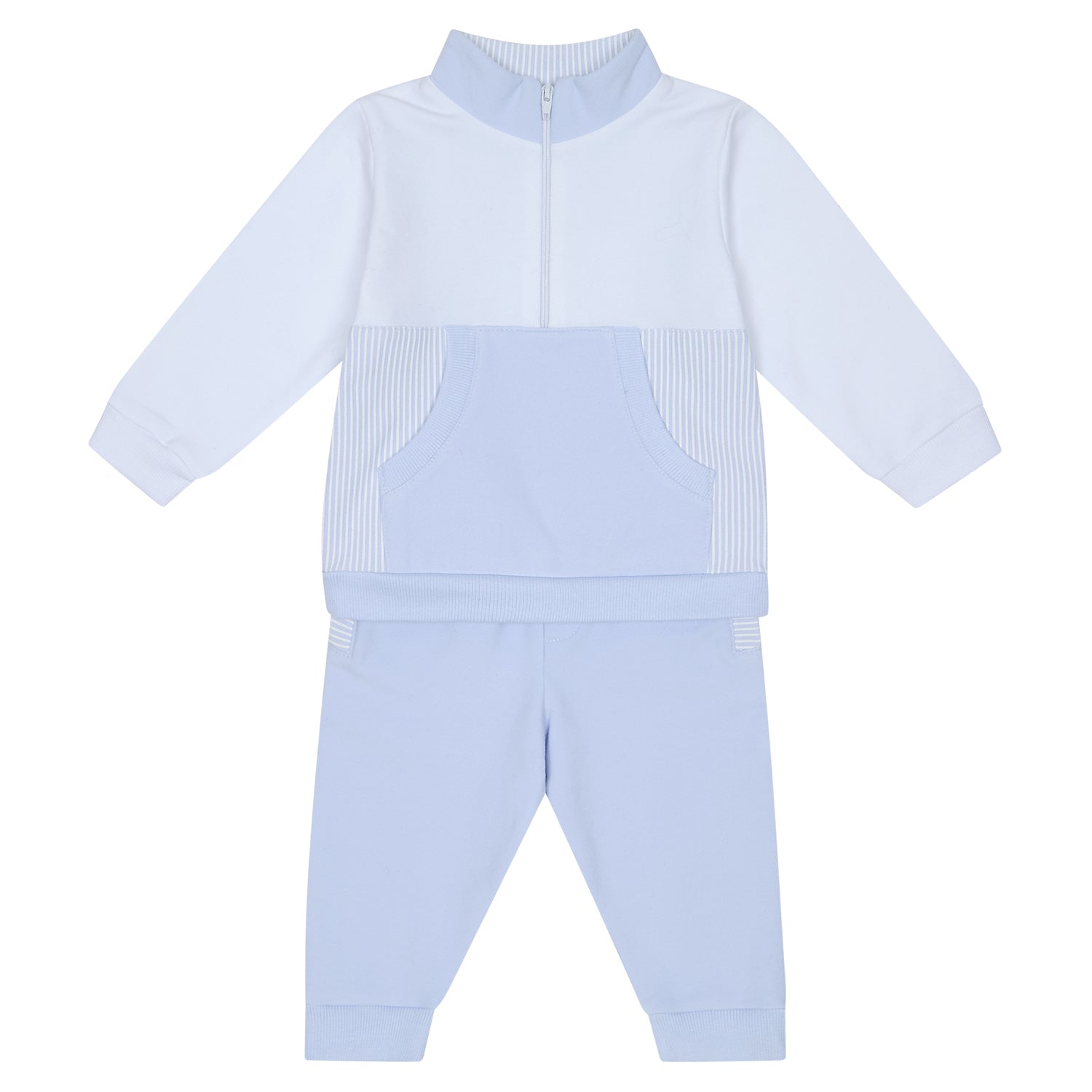 Pale Blue Zip Tracksuit