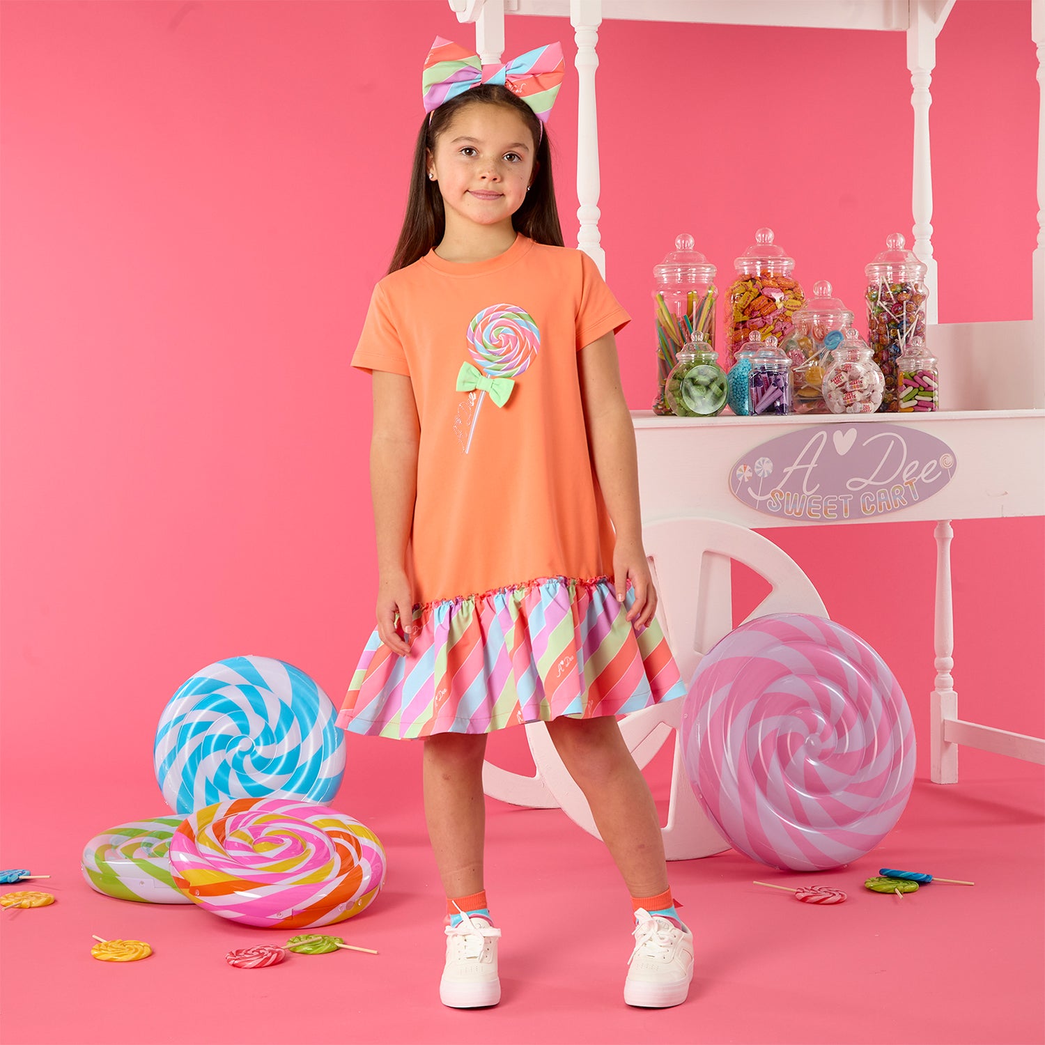 Lollipop Drop Waist Dress