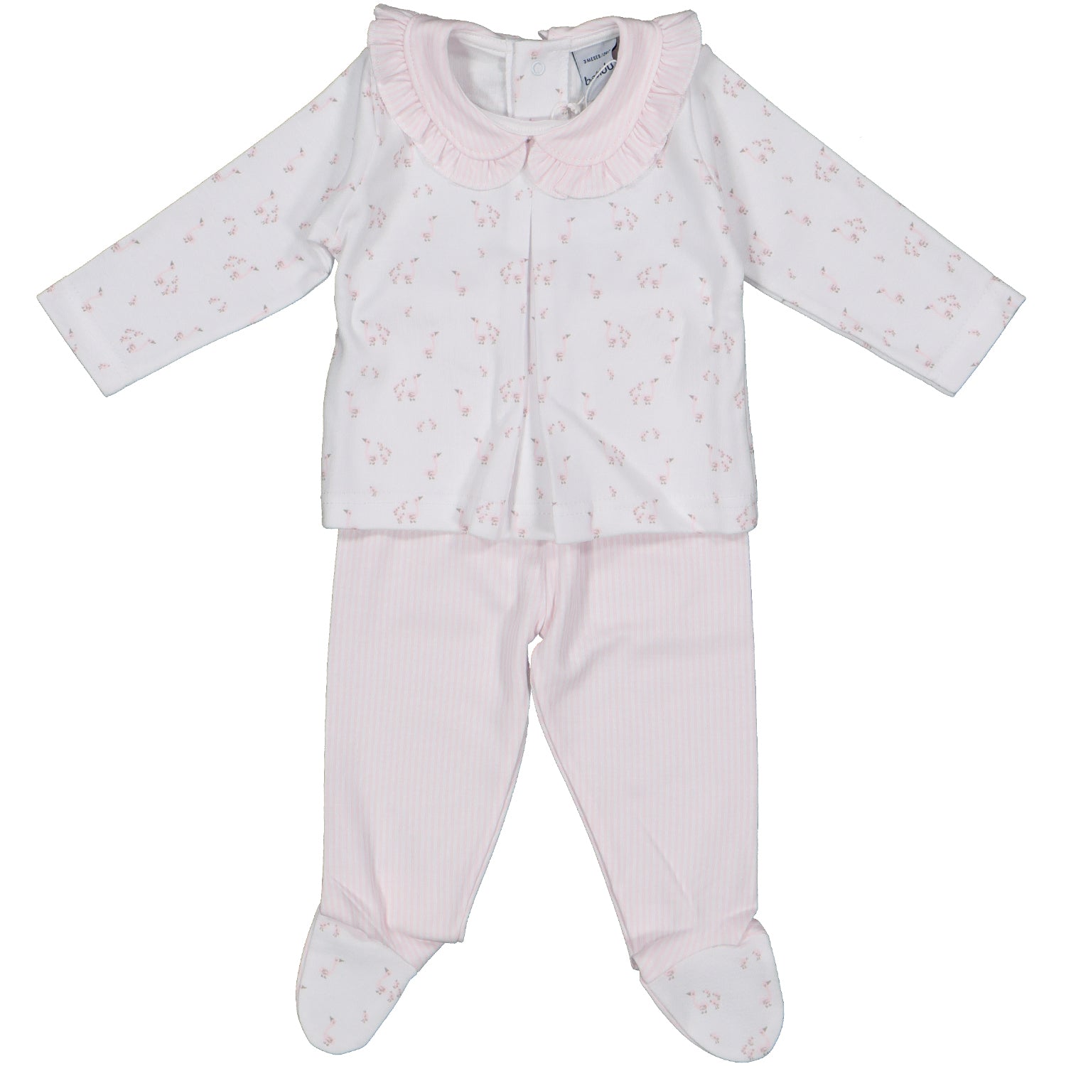 Pink Duck Trouser Set