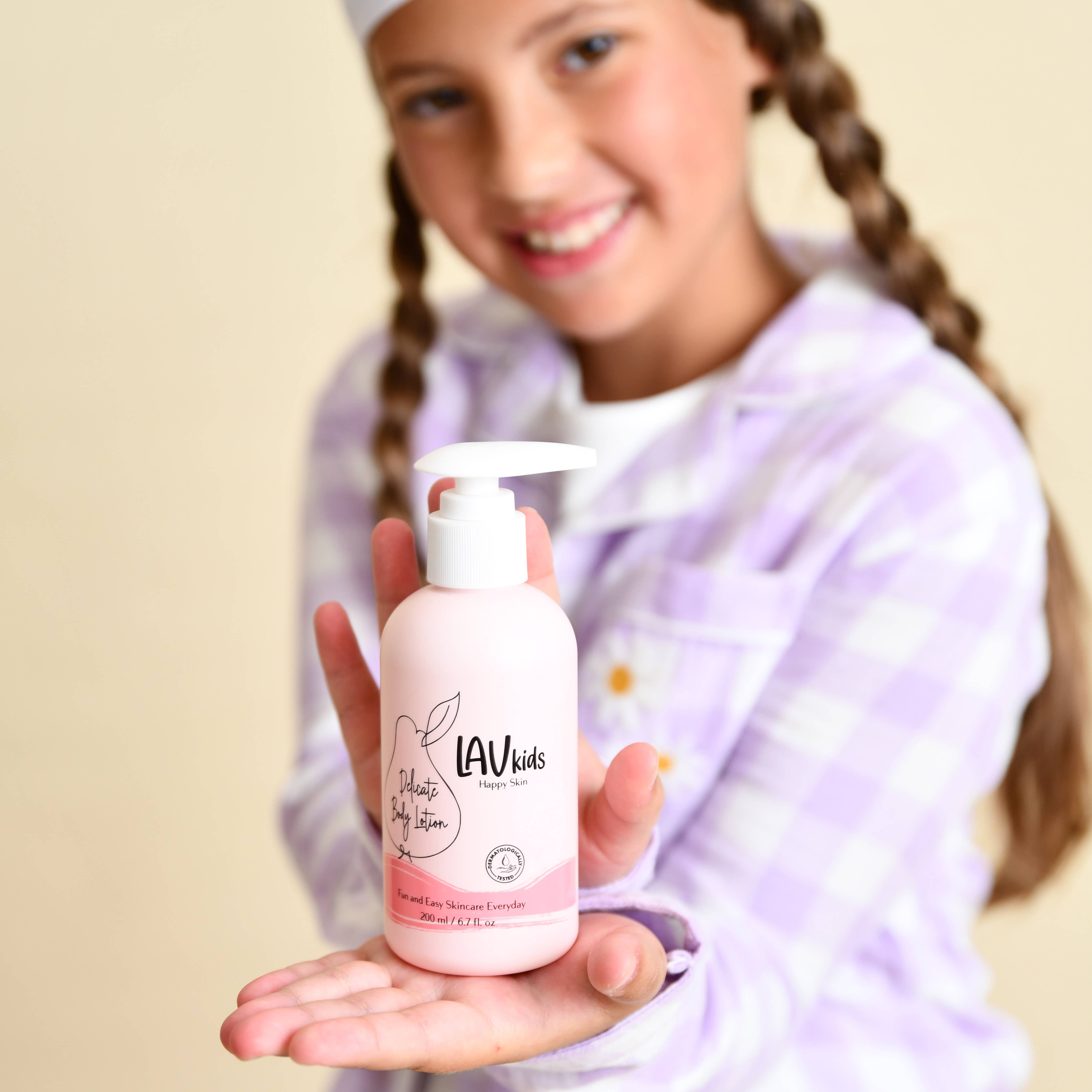 LavKids Skincare by Miss Nella Delicate Body Lotion 200ml