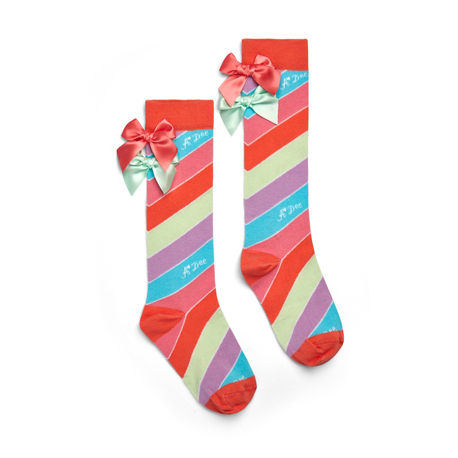 Lollipop Stripe Knee High Sock