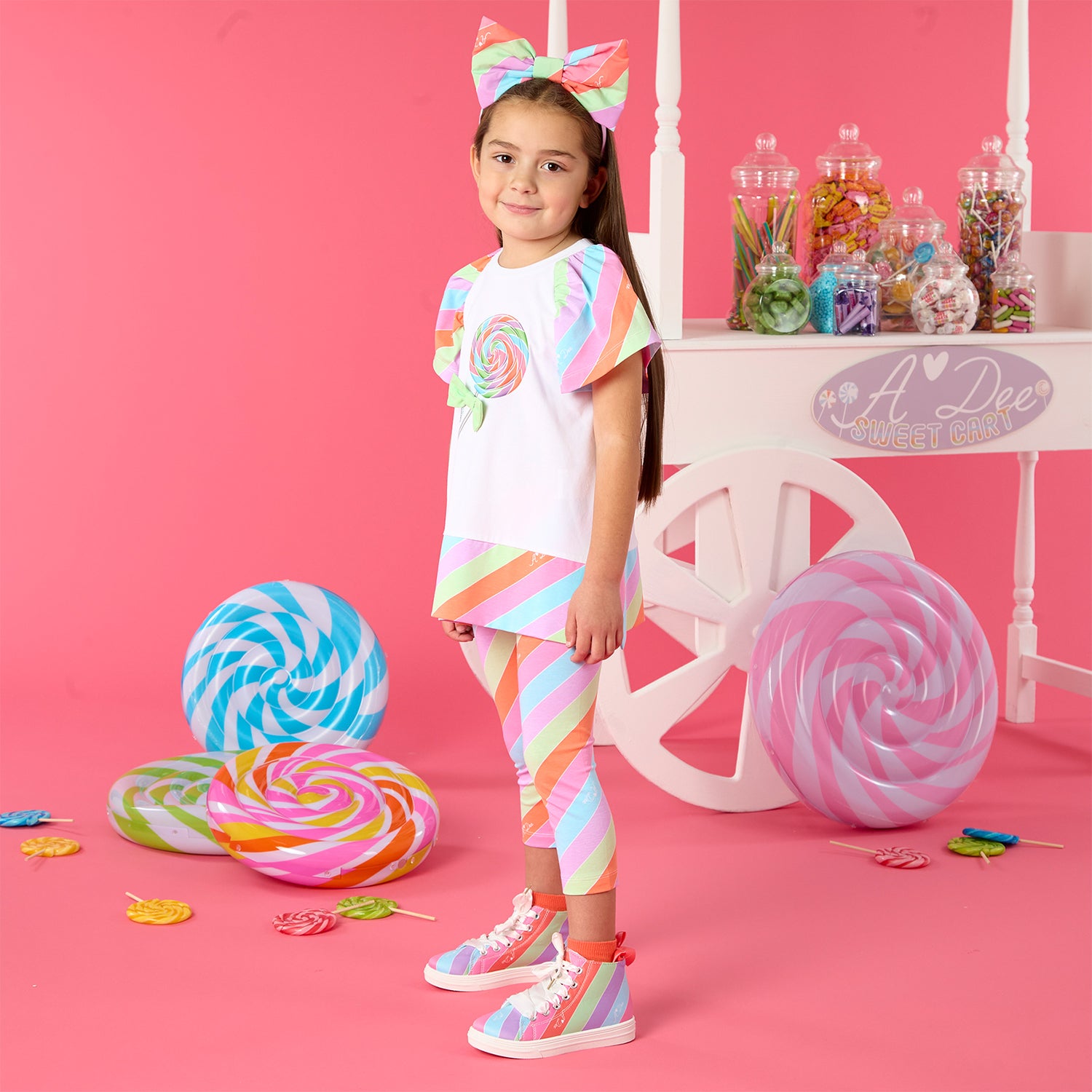 Stripe Lollipop Legging Set