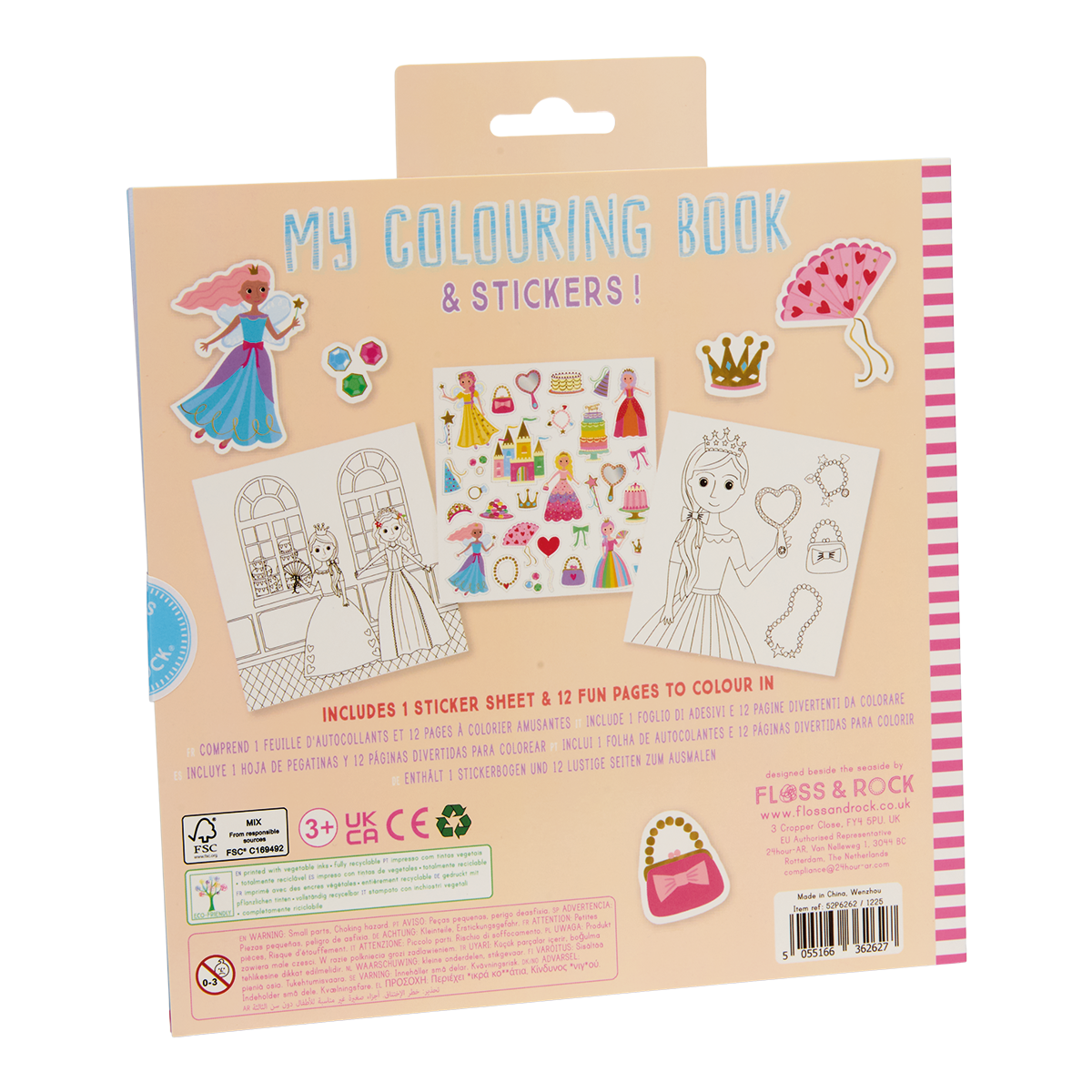 Scribble Sniffs Princess My Colouring Book