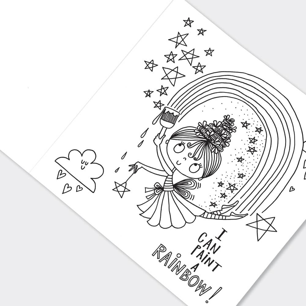 Children's Magical Fairies Colouring Book