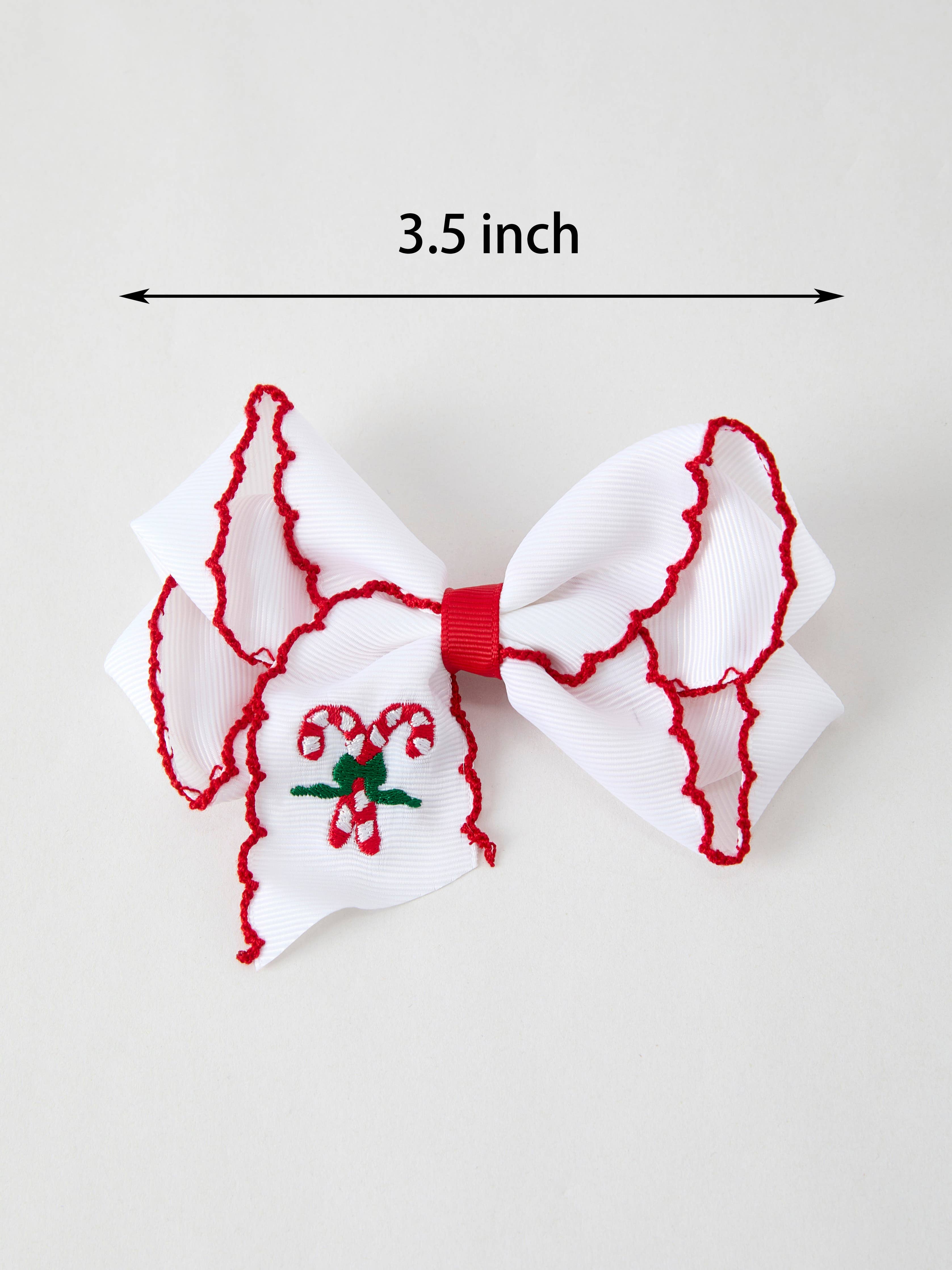 Christmas Bow Hair Clip