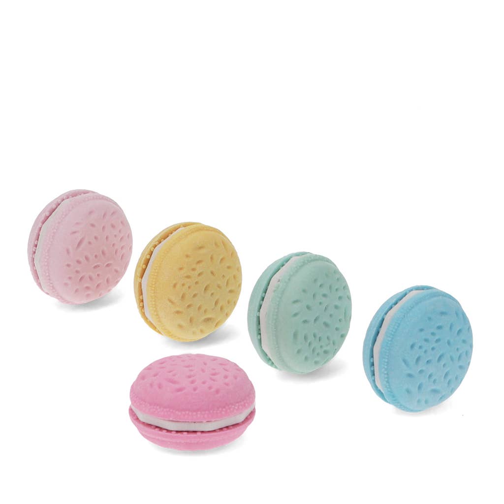 Erasers (set of 5) - Macarons