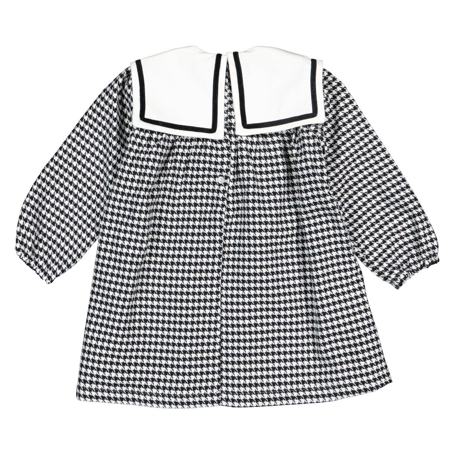 Black Dogtooth Dress