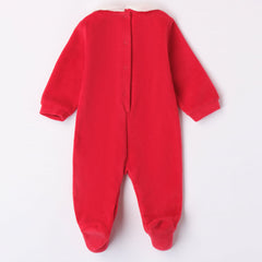 Red My First Christmas Babygrow