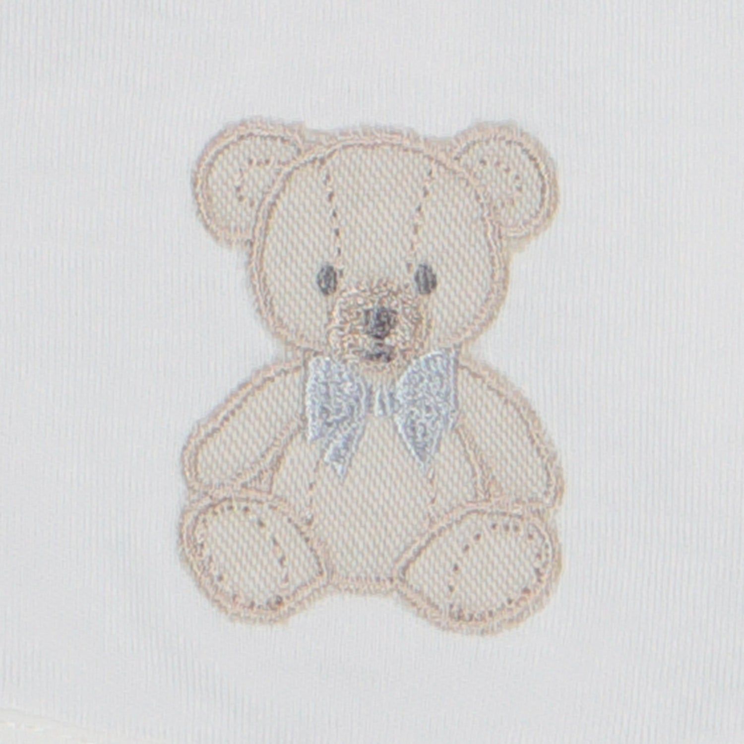 Ivory Teddy Bib