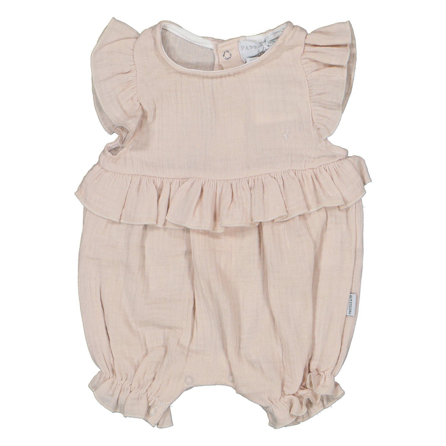 Beige Crepe Romper