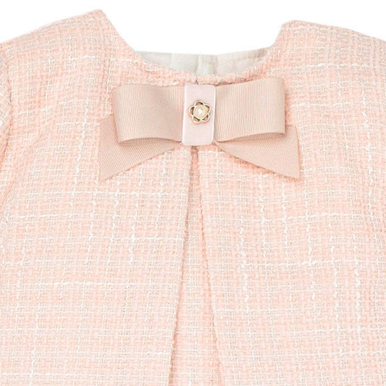 Pink Tweed Dress