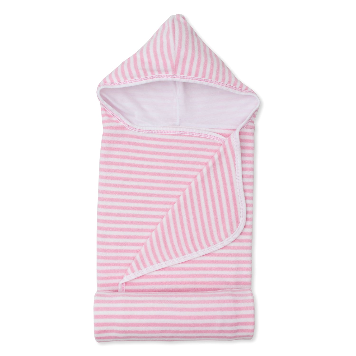 Pink Stripe Terry Towel