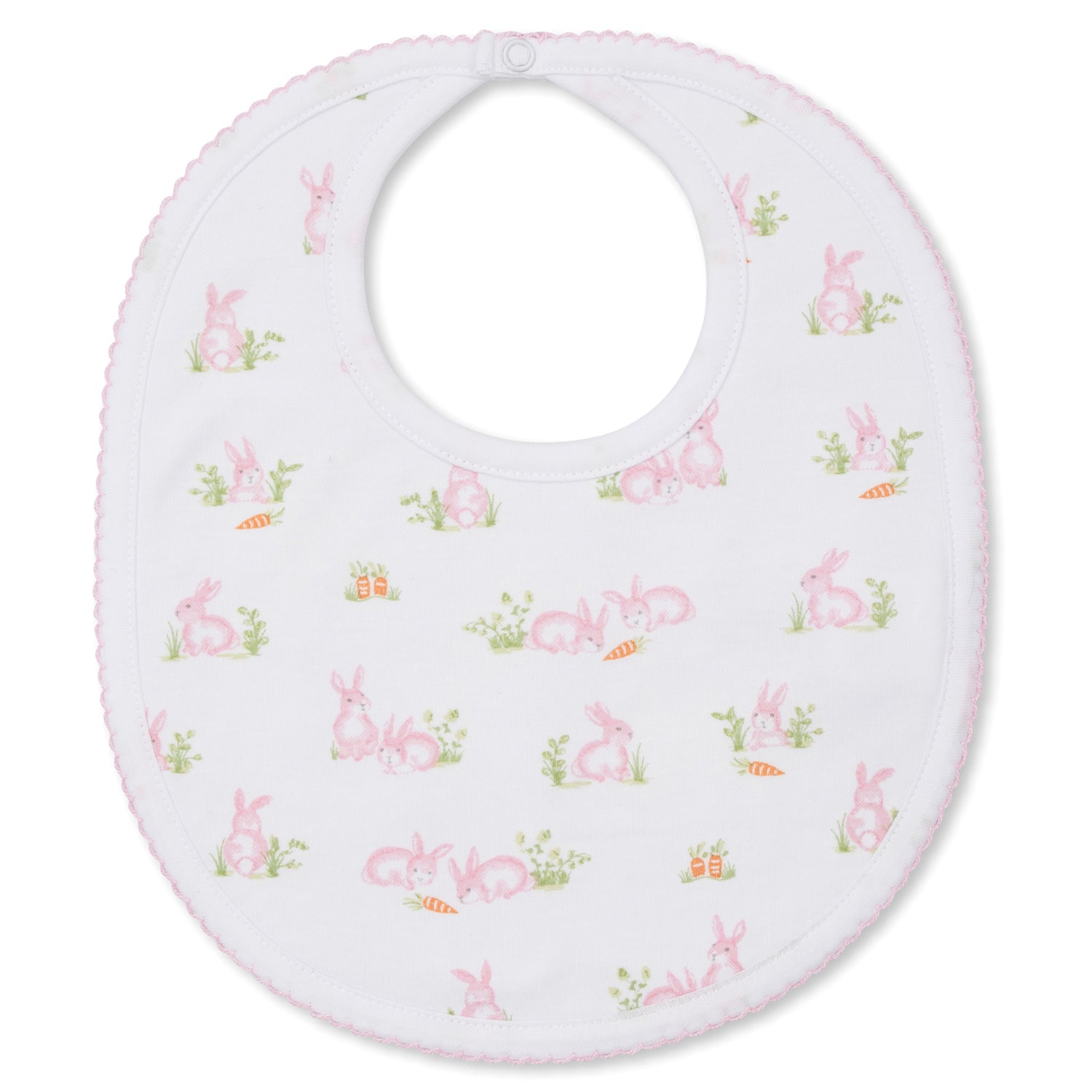 Pink Bunny Bib