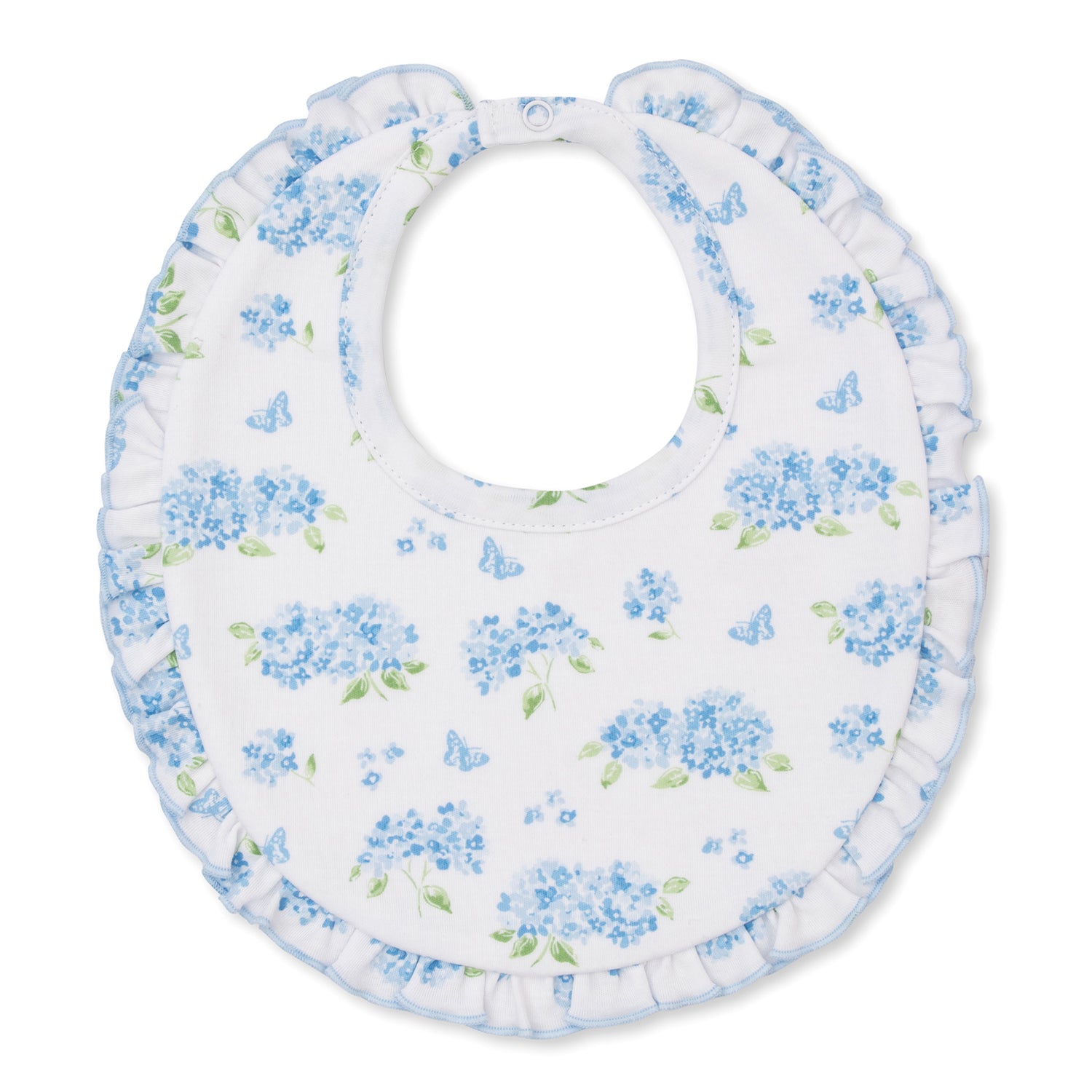 Blue Hydrangea Bib