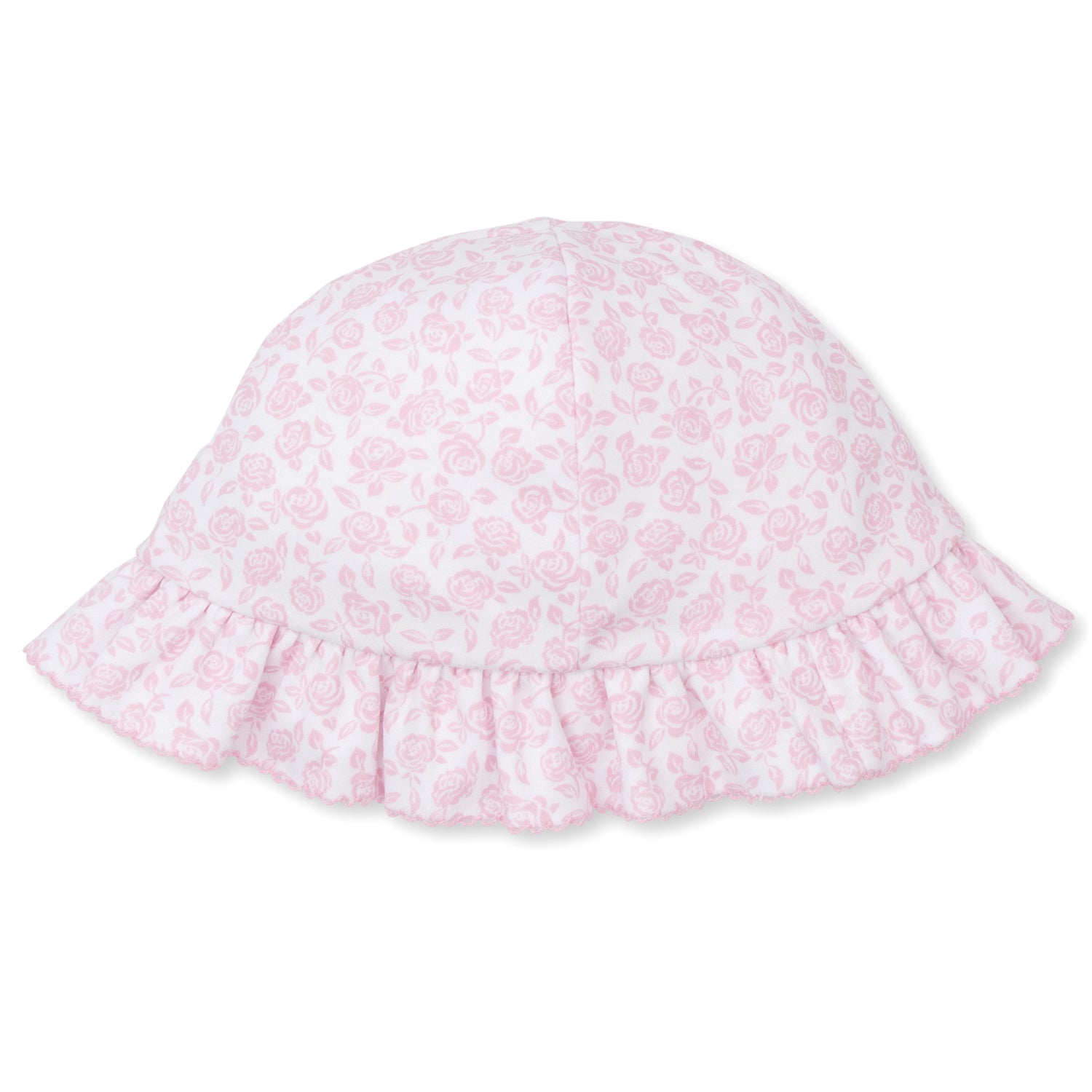 Pink Floral Floppy Hat