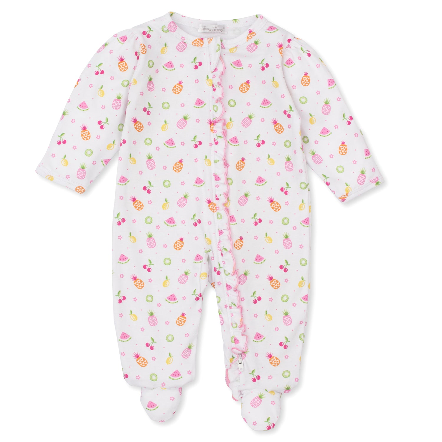 White Fruit Babygrow