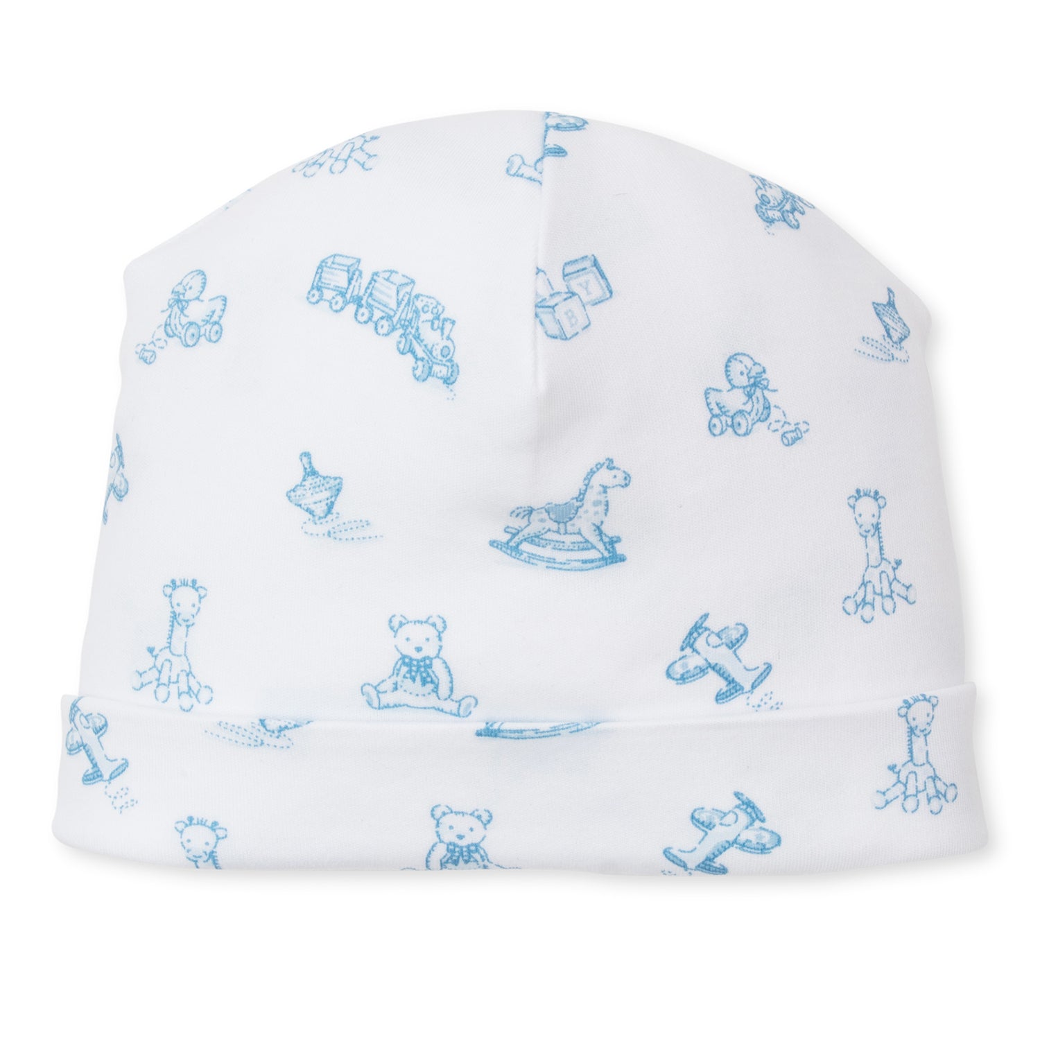 Blue Traditional Toy Print Hat