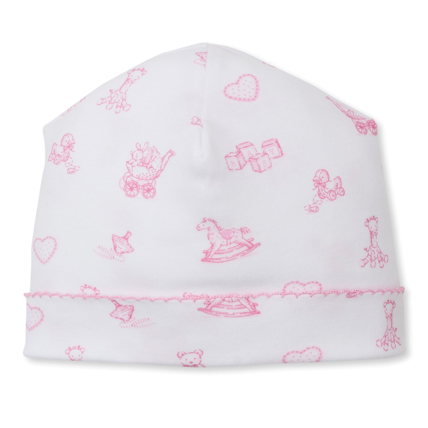 Pink Traditional Toys Print Hat
