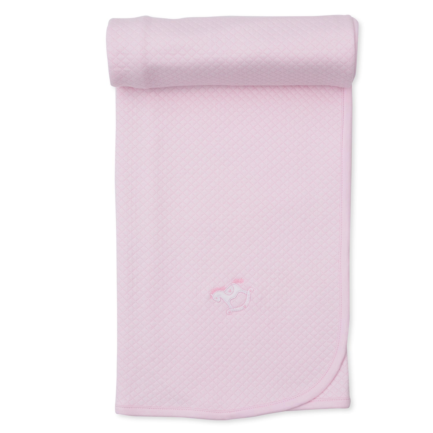 Pink Rocking Horse Blanket