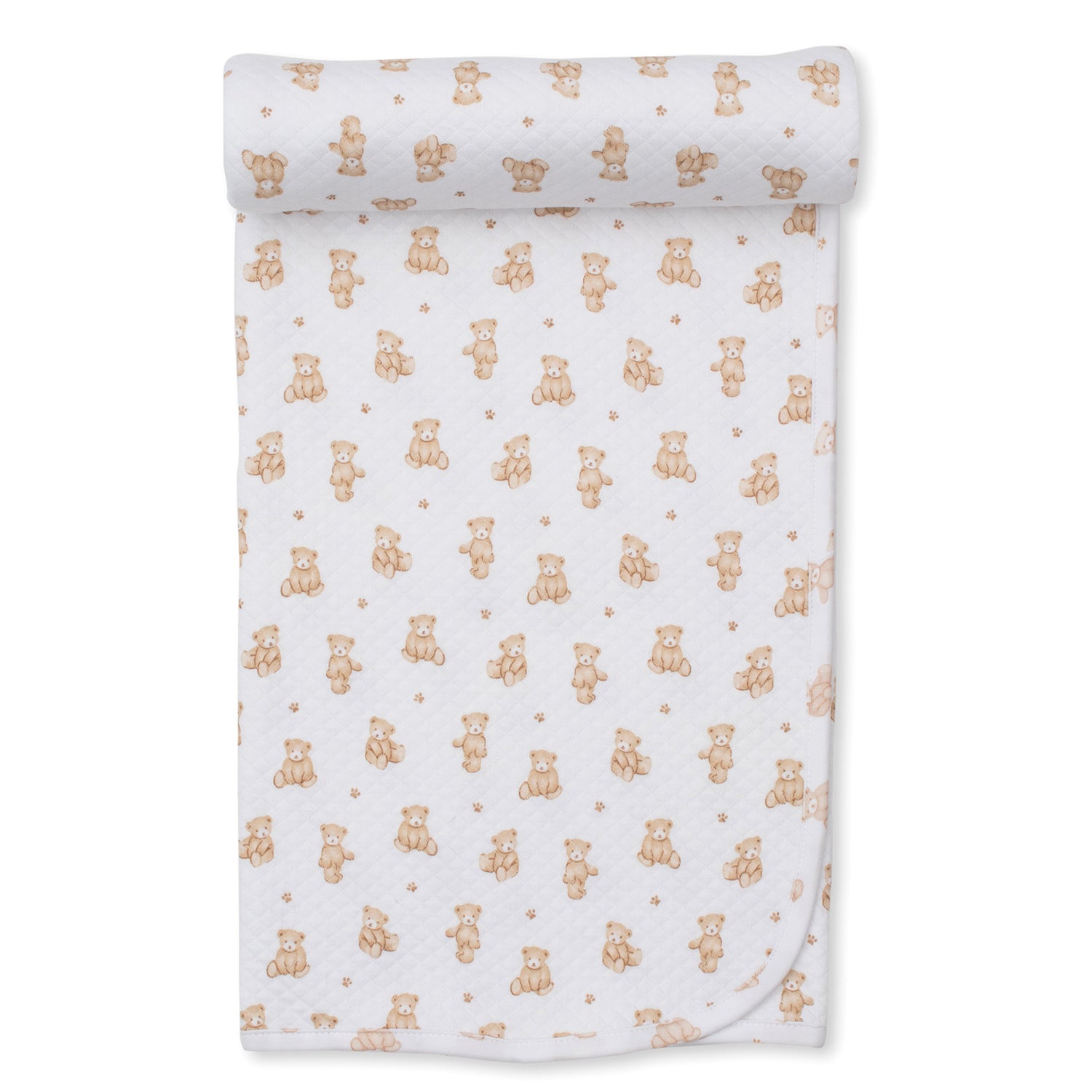 Beige Teddy Jacquard Blanket